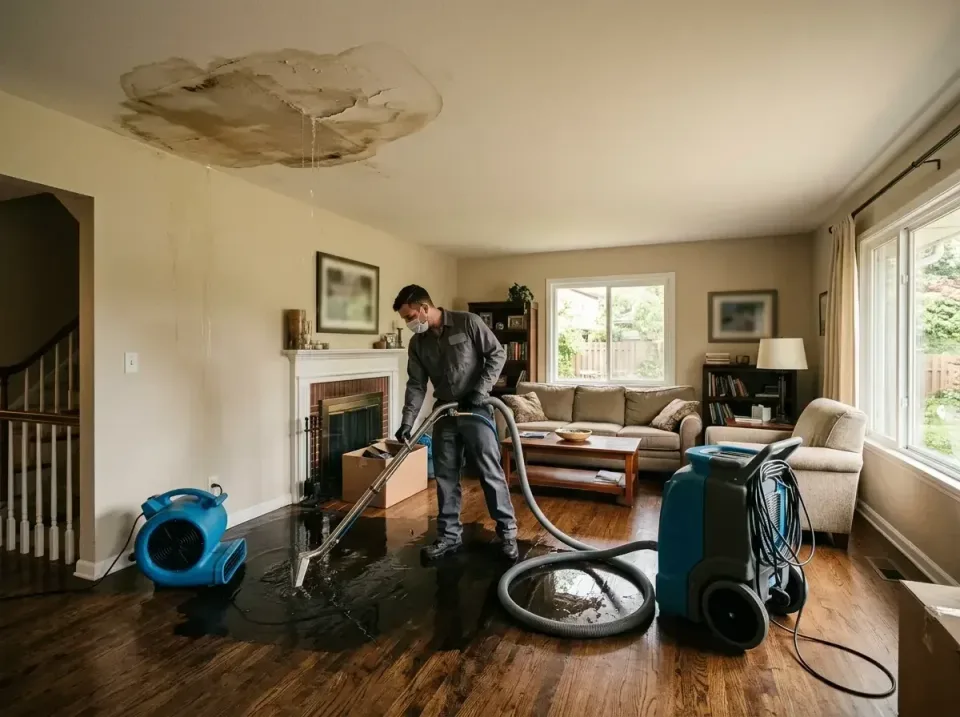 attic-pipe-burst-ceiling-drip-008 — frequently asked questions, Water Damage Restoration & Carpet Care in La Pine, OR